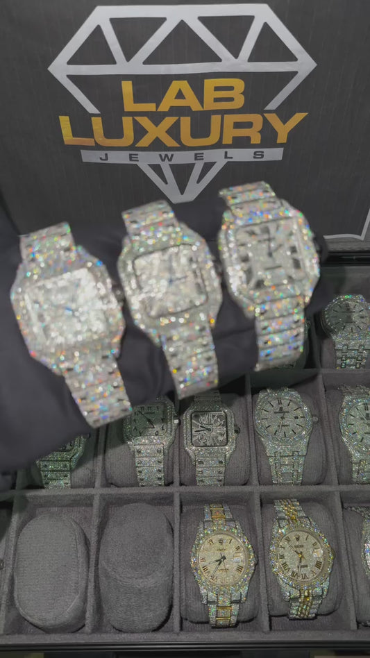 VVS Moissanite Watch