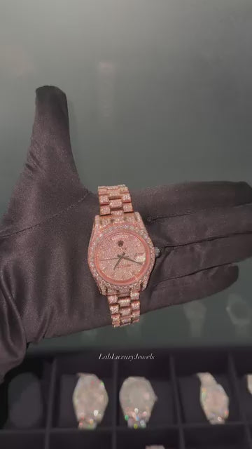 VVS Moissanite Watch