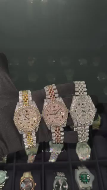 VVS Moissanite Watch